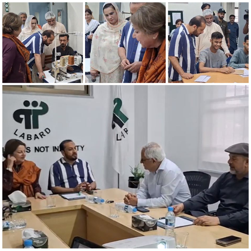 خواجہ عمران نذیر کا لاہور بزنس مین ایسوسی ایشن فار ری ہبلیٹیشن ڈس ایبل کا دورہ، معذور افراد کی فلاح و بہبود پر زور