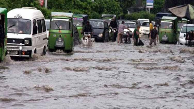 لاہور میں بارش کی صورتحال، نشتر ٹاؤن میں سب سے زیادہ 37 ملی میٹر بارش ریکارڈ