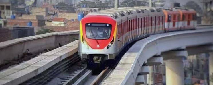 اورنج لائن ٹرین کے الائیڈ اسٹرکچرز شمسی توانائی پر منتقل کرنے کا فیصلہ