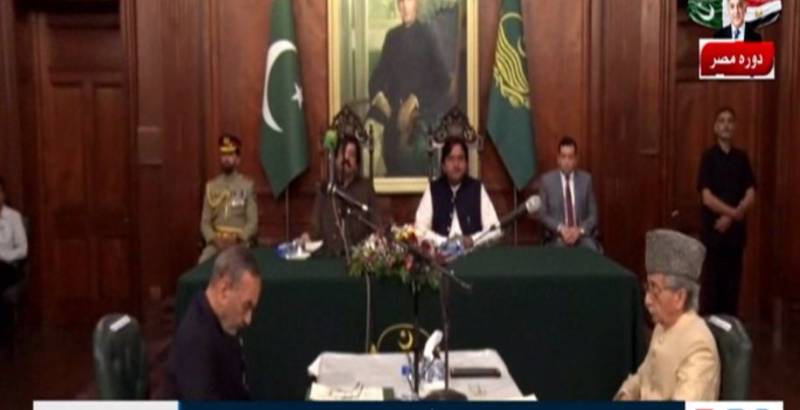 پنجاب کابینہ میں رانا اقبال کو قانون، منشا اللہ بٹ کو لیبر اینڈ ہیومن ریسورس کی وزارت مل گئی