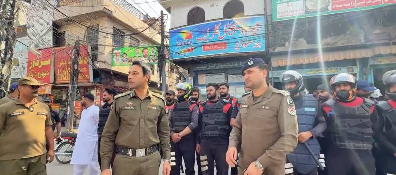 مذہبی جماعت کی احتجاج کی کال ناکام، شہر بھر کی اہم شاہراہوں اور مارکیٹوں میں سکیورٹی ہائی الرٹ