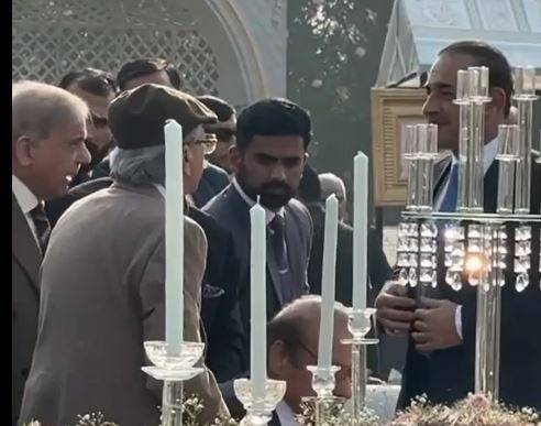 جنید صفدر کے ولیمہ کی تقریب، سیاسی و عسکری قیادت شریک