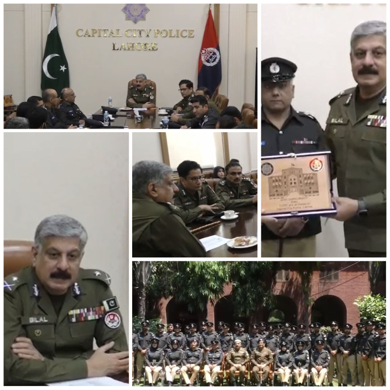 بلوچستان پولیس کے زیرِ تربیت ڈی ایس پیز کا سی سی پی او آفس کا دورہ، پروفیشنل پولیسنگ پر بریفنگ,یادگاری سووینیئرز کا تبادلہ