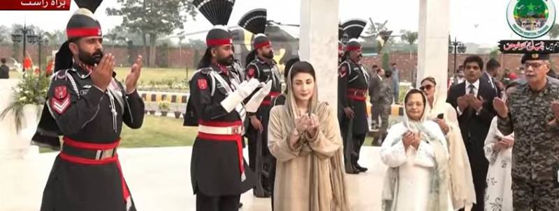 واہگہ بارڈر پر 'معرکہ حق' کے فاتحین کو سلام: مریم نواز کی قیادت میں پہلی سالگرہ کی پُروقار تقریب