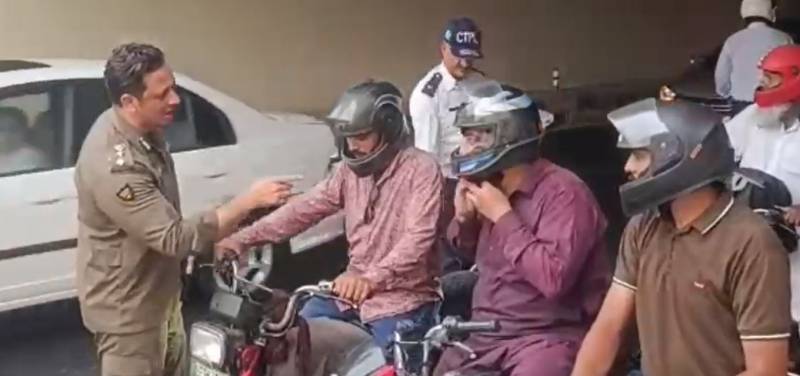 بارش کے دوران سی ٹی او لاہور کے شاہراہوں کے دورے، ٹریفک روانی برقرار رکھنے کی ہدایت